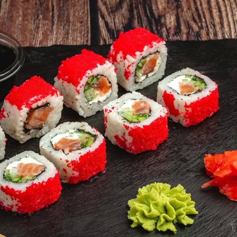 Sake Kaliforniya Roll (8 əd.)