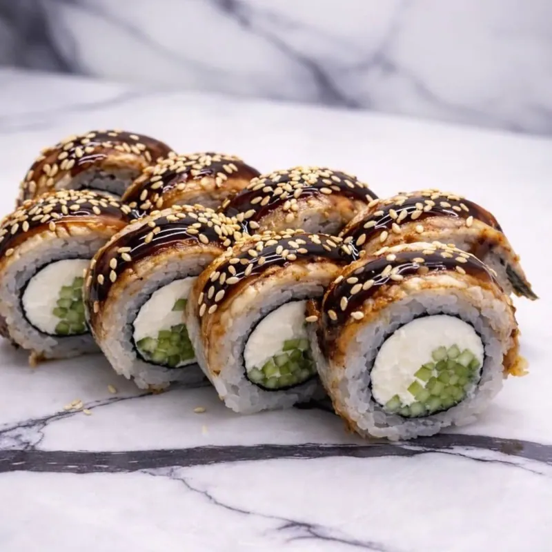 Dragon roll 8 ədəd