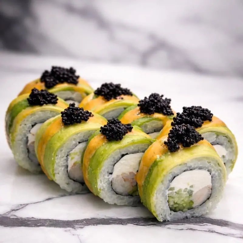 Ebi avakado roll 8 ədəd